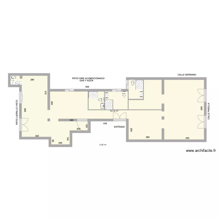 padilla 4 ESTADO ACTAL 3. Floor plan with 