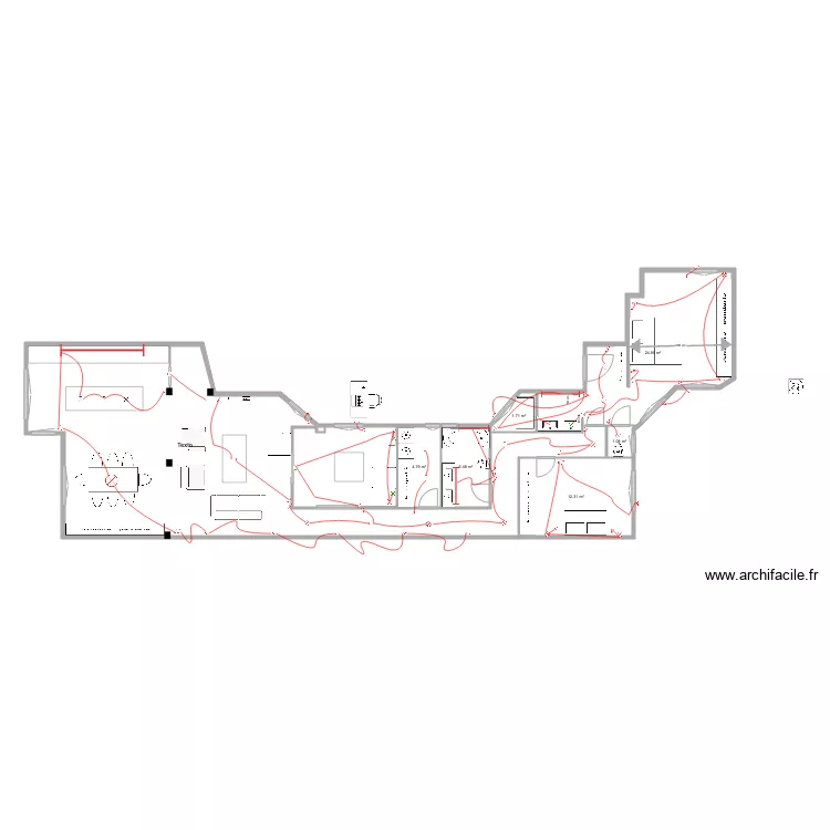 ferraz 54 iluminacion2. Floor plan with 