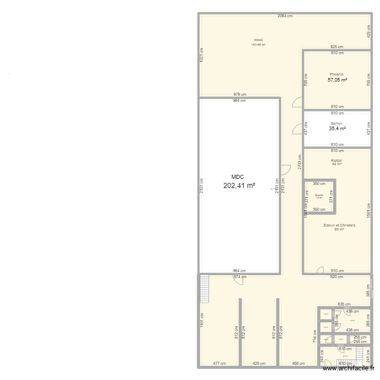 31 RDC. Floor plan with 0 room and 0 m2