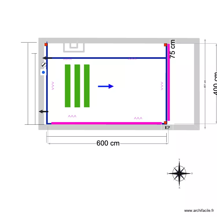 Manuel Drago. Floor plan with Manuel Drago. Floor plan with