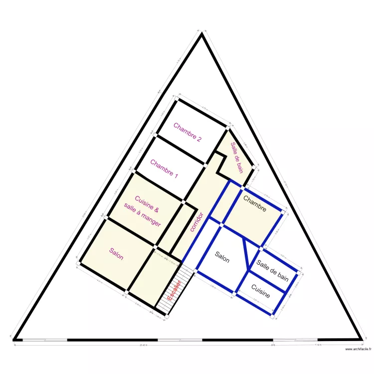 prosper semelles. Floor plan with 