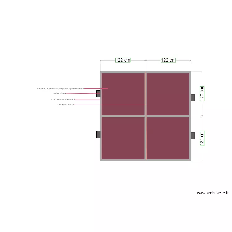 portail1bis Q10. Floor plan with 