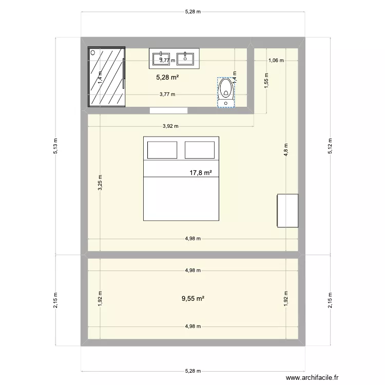 Plan. Floor plan with 