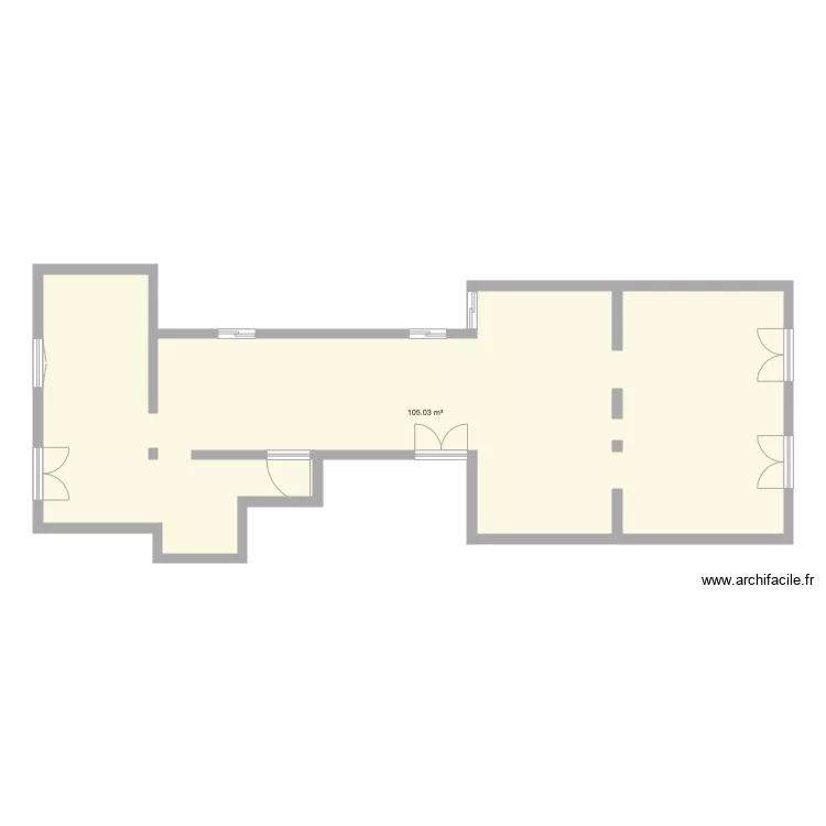 padilla 4 ESTADO ACTAL. Floor plan with 
