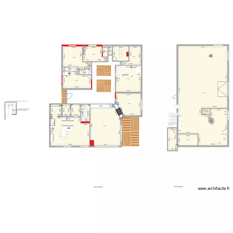 maison axa. Floor plan with 