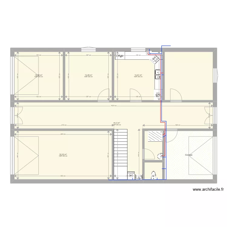 Mekadem. Floor plan with 