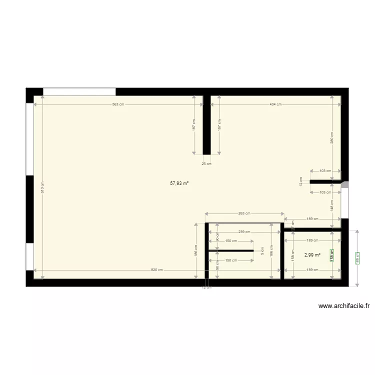 Duplex parter. Floor plan with Duplex parter. Floor plan with