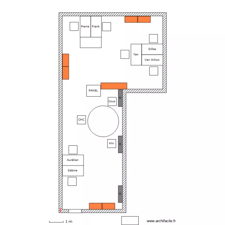PACRDC. Floor plan with 