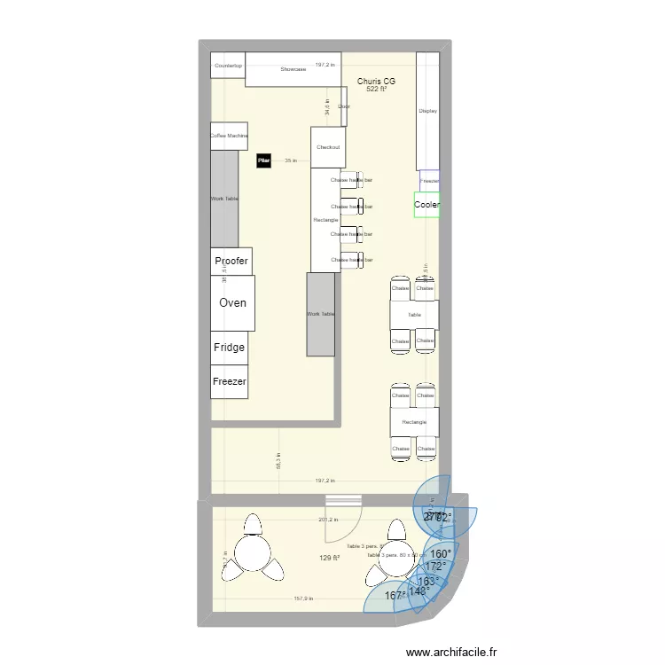 Churis CG_2. Floor plan with Churis CG_2. Floor plan with