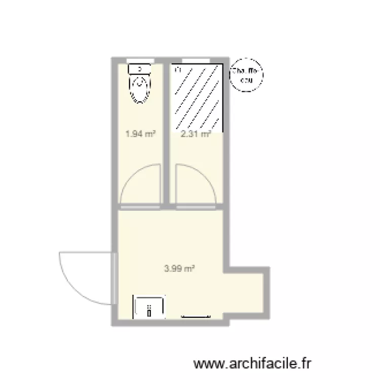 s d b yacine djalamani. Floor plan with 