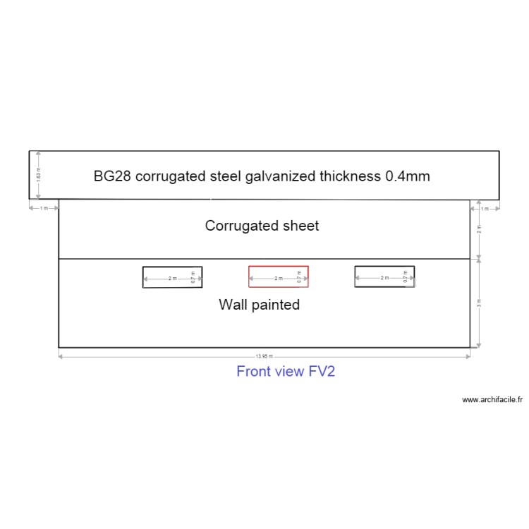 FV2 amico. Floor plan with 0 room and 0 m2