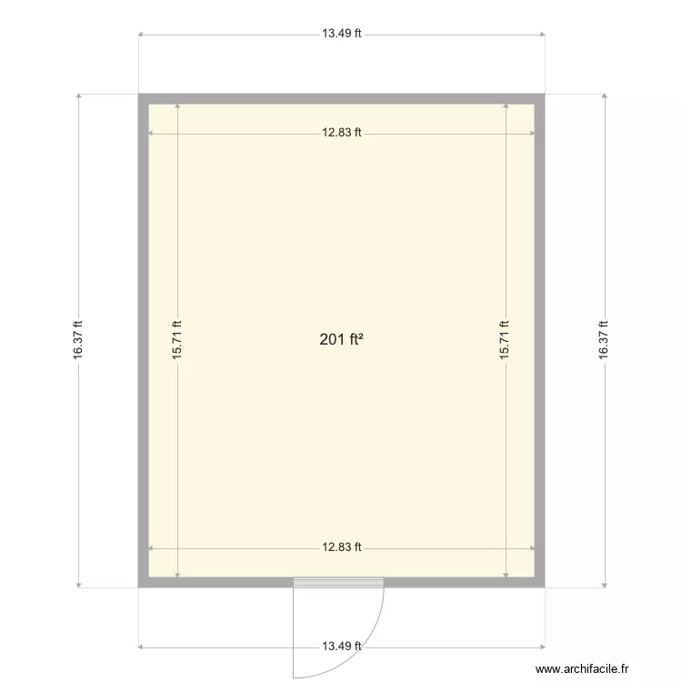 Bio. Floor plan with 