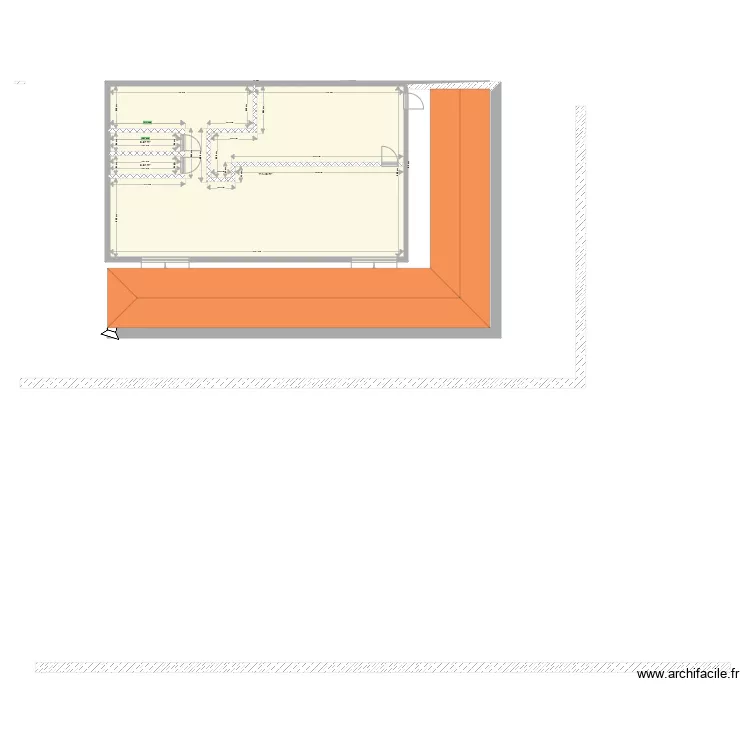 RES ROJA. Floor plan with 