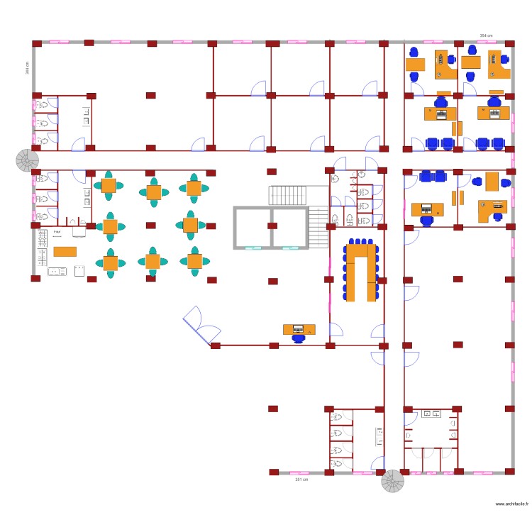 rezdechaussee1. Floor plan with 0 room and 0 m2