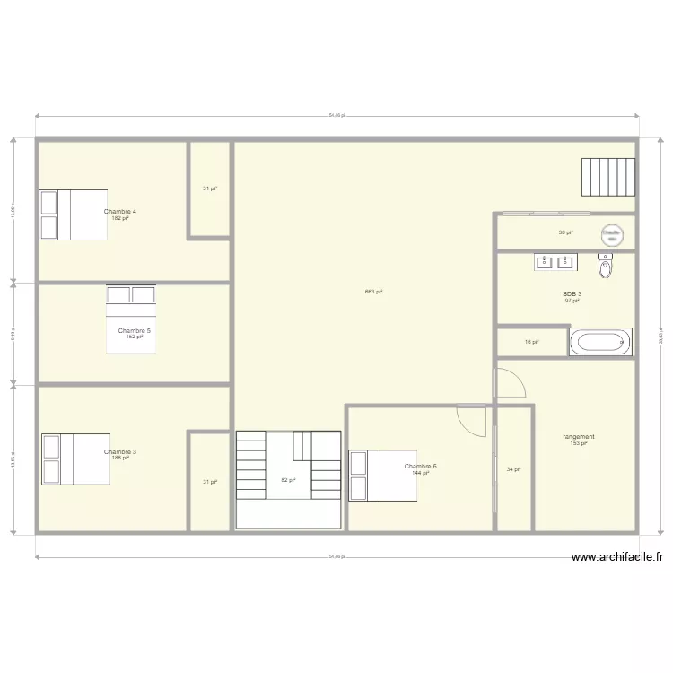 sous sol 9. Floor plan with sous sol 9. Floor plan with
