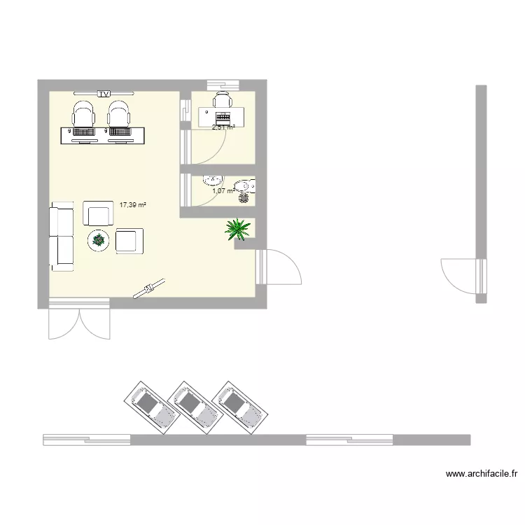 Recep PV STI. Floor plan with Recep PV STI. Floor plan with