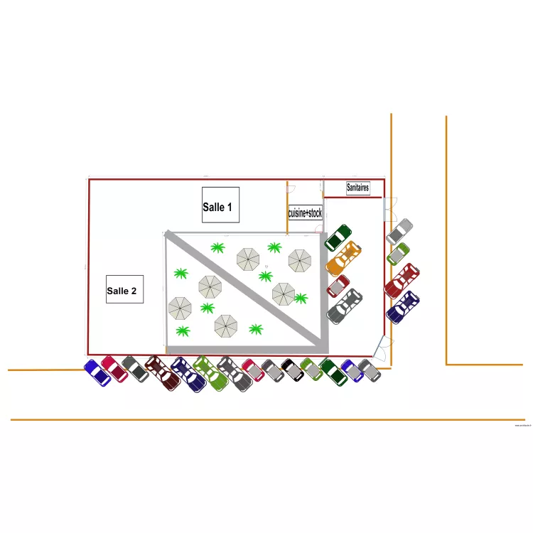mwamba nyabugete. Floor plan with 