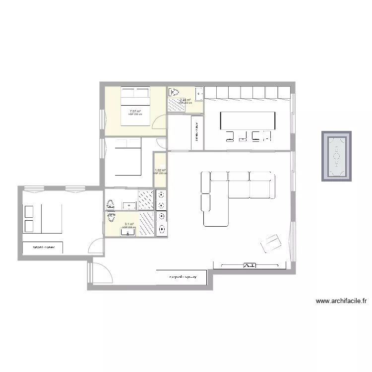 amiga marta9. Floor plan with 
