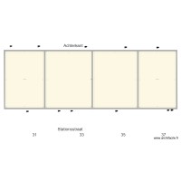 plan cam&eacute;ras 4 b&acirc;timents