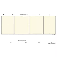 plan cam&eacute;ras 4 b&acirc;timents