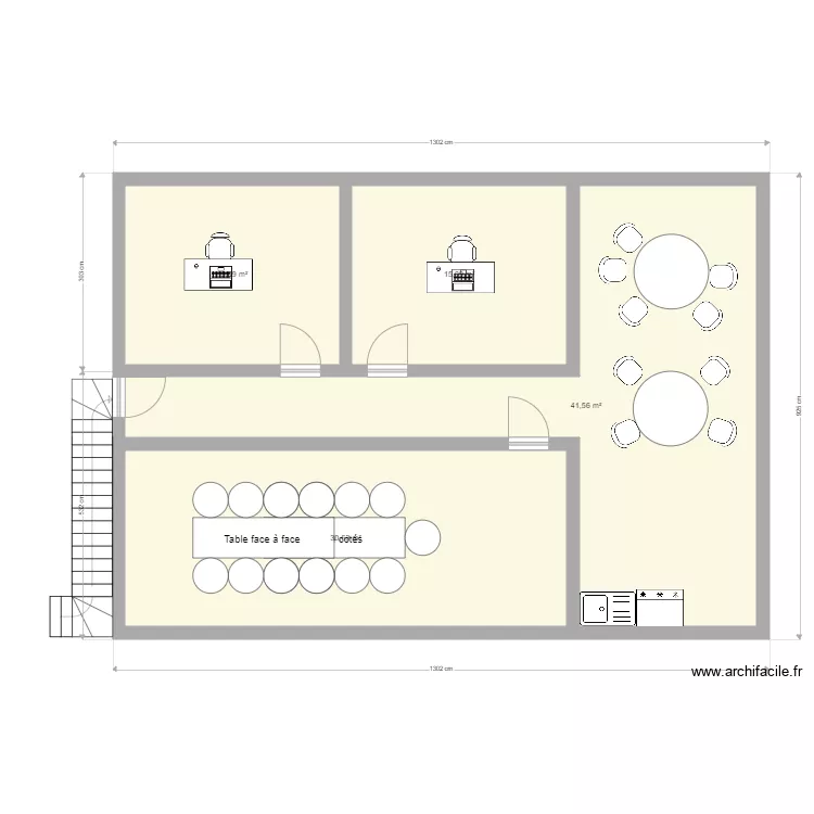 Planta alta Cuautitl&aacute;n . Floor plan with 