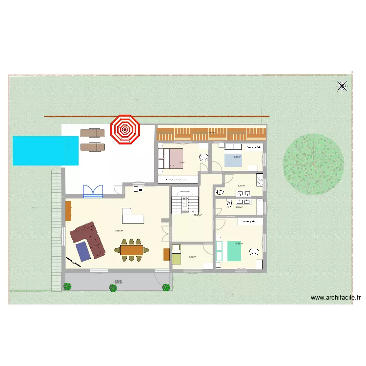 Ste Marie IDEEe 2 . Floor plan with 