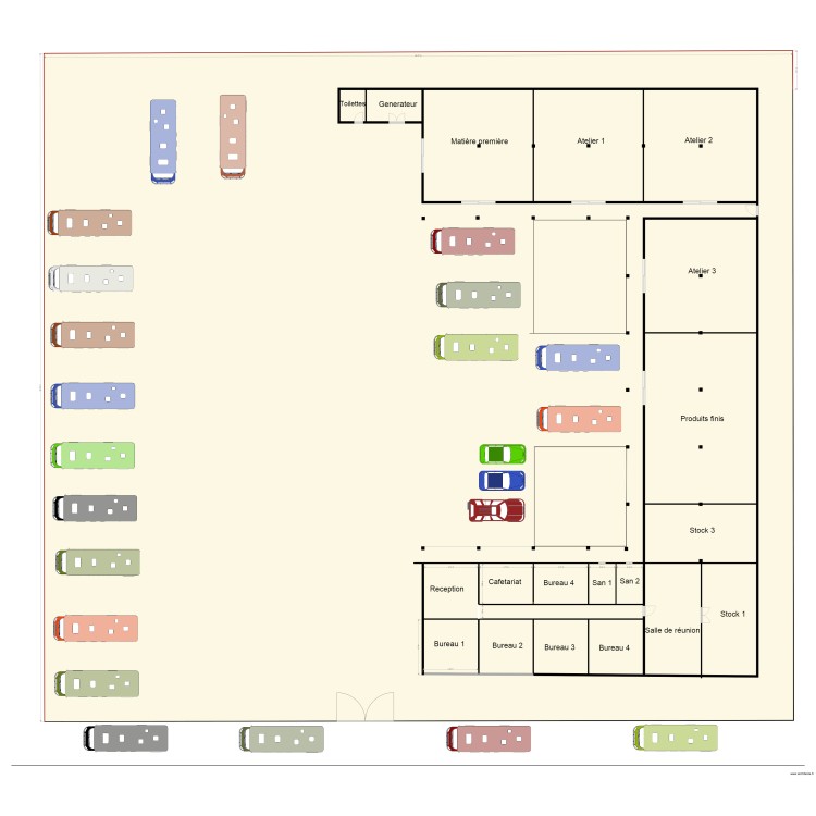 perspective frame. Floor plan with 0 room and 0 m2