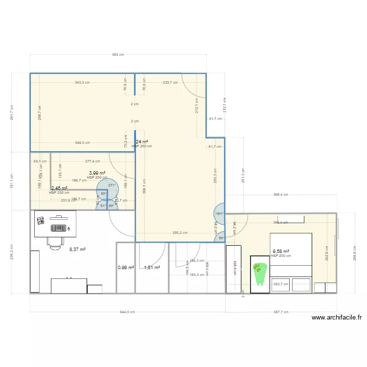 House121. Floor plan with 