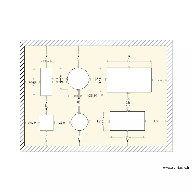 plano sistema de aire. Floor plan with plano sistema de aire. Floor plan with