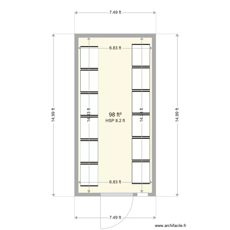 Ont 500lbs. Floor plan with Ont 500lbs. Floor plan with
