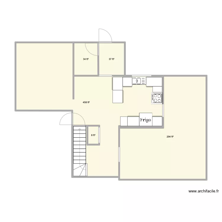 Maison-1. Floor plan with Maison-1. Floor plan with