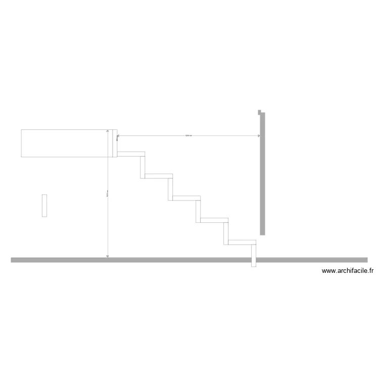 trap1. Floor plan with 