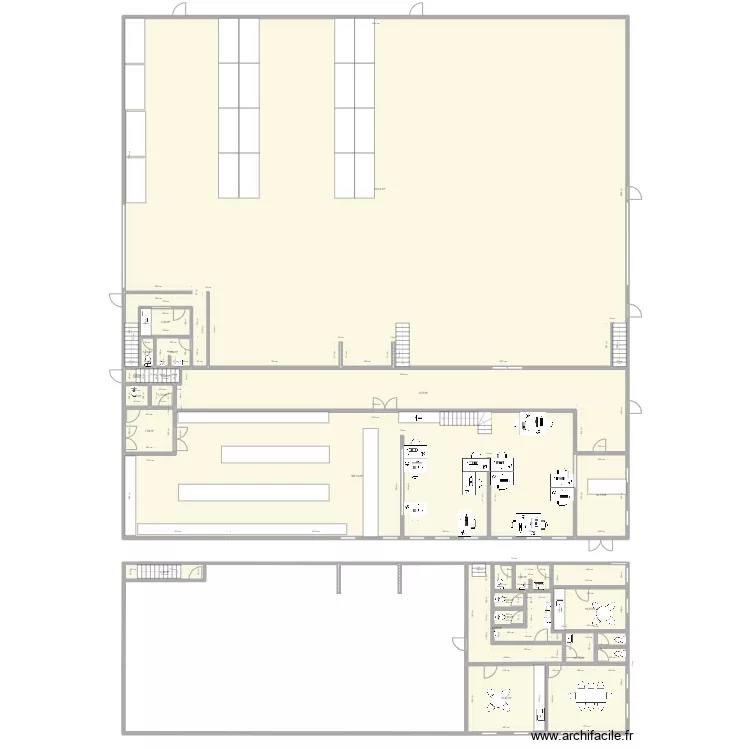 Sheffield plan with upstairs at opposite end. Floor plan with 