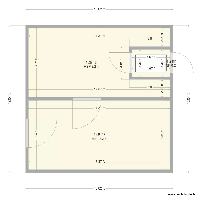 Pfizer. Floor plan with 