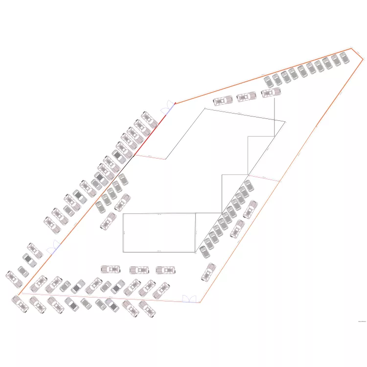 immeuble v1. Floor plan with 
