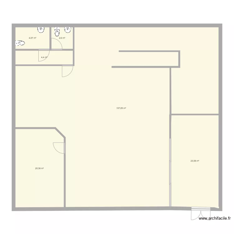 clinica benidorm. Floor plan with 