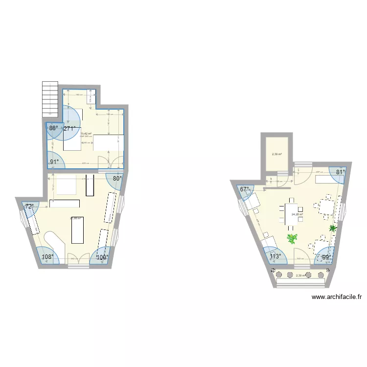 Cafeteria. Floor plan with Cafeteria. Floor plan with