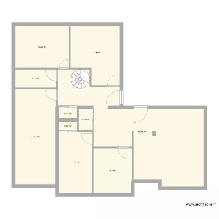 piso2mod. Floor plan with 