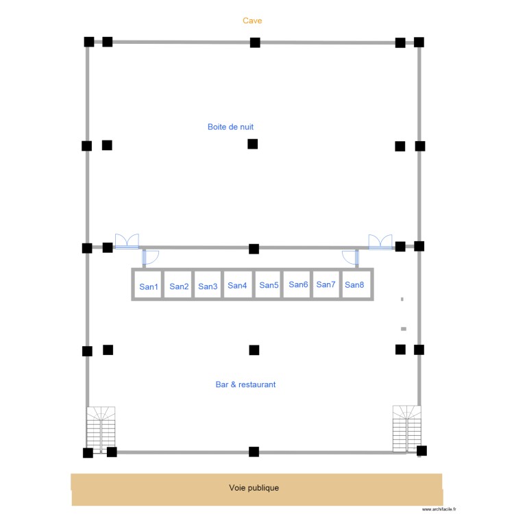 cave. Floor plan with 0 room and 0 m2