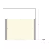 ecurie facade arriere existant/projet