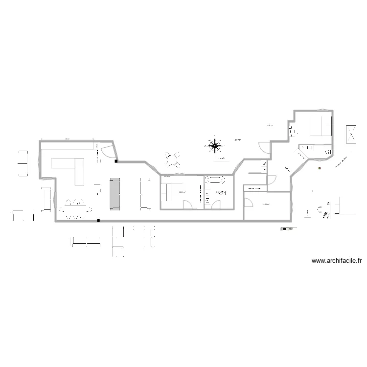 ferraz 54 15 julio. Floor plan with 