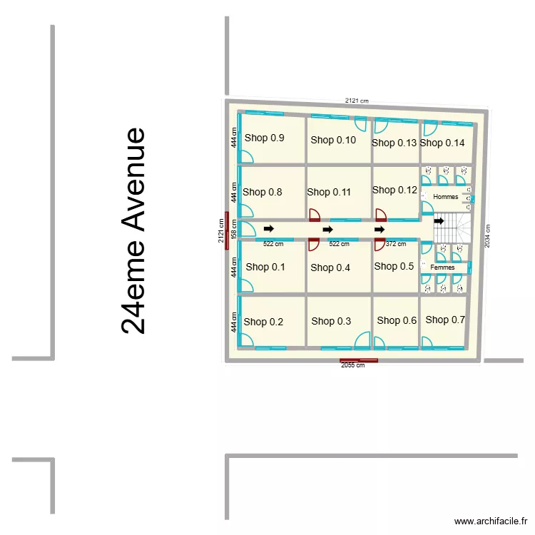 Yannick buyenzi rez de chausseebis. Floor plan with 