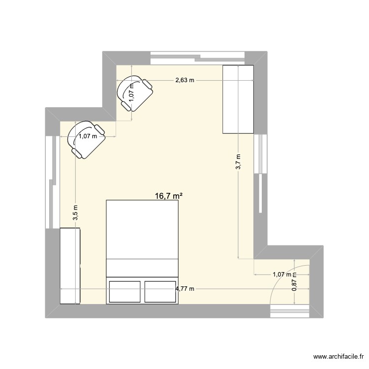MA ROOOOOM. Floor plan with 0 room and 0 m2