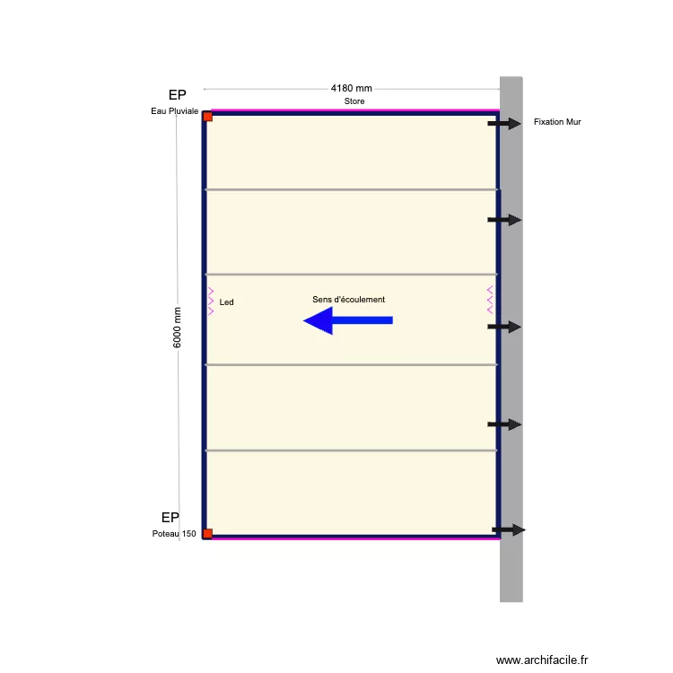 Secula n1. Floor plan with 5 Rooms and 24 m²