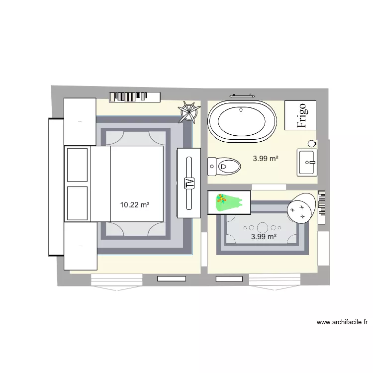 Option 2. Floor plan with 