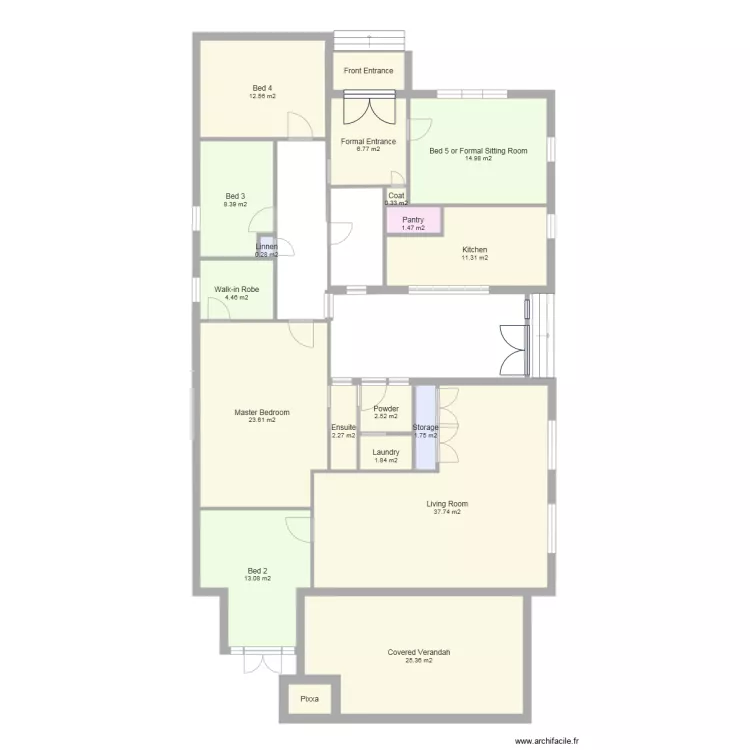Floor Plan 193 Bobbin Head Road TURRAMURRA V5. Floor plan with 