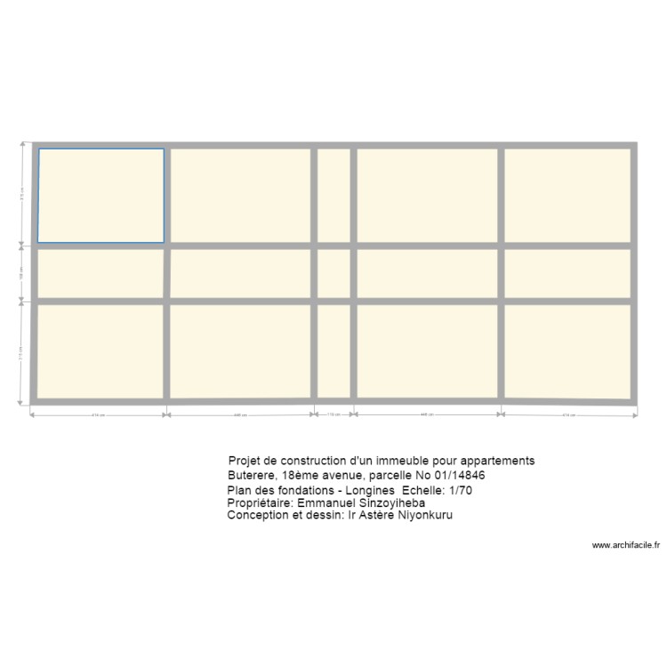 musalac longrines. Floor plan with 0 room and 0 m2