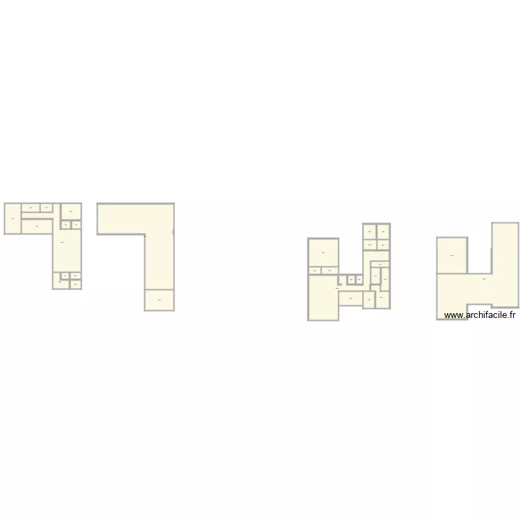 L house Wenig1. Floor plan with 