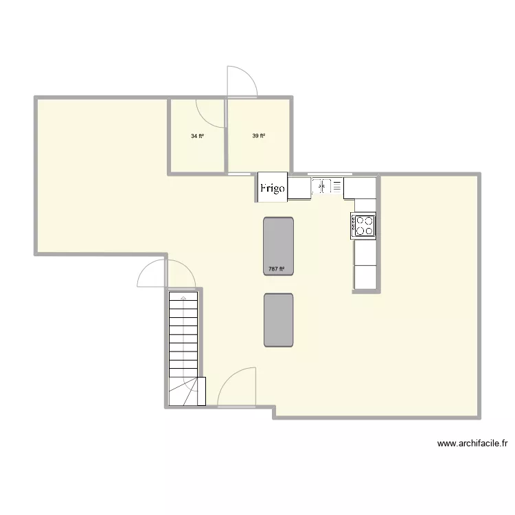Maison-3. Floor plan with Maison-3. Floor plan with