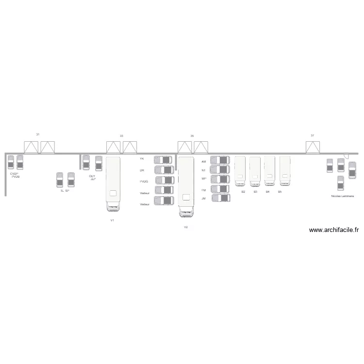 parking AS. Floor plan with parking AS. Floor plan with